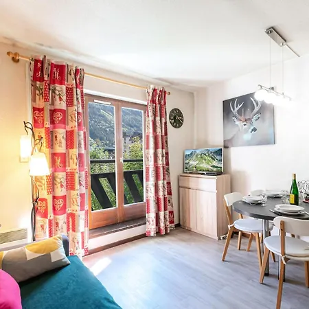公寓 Sommets - Studio Pour 3 Personnes 834 霞慕尼